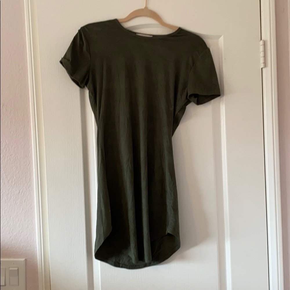 Army green dress